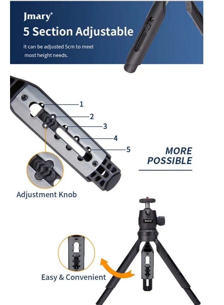 Jmary MT-30 Multi-Functional Extendable Mini Tripod