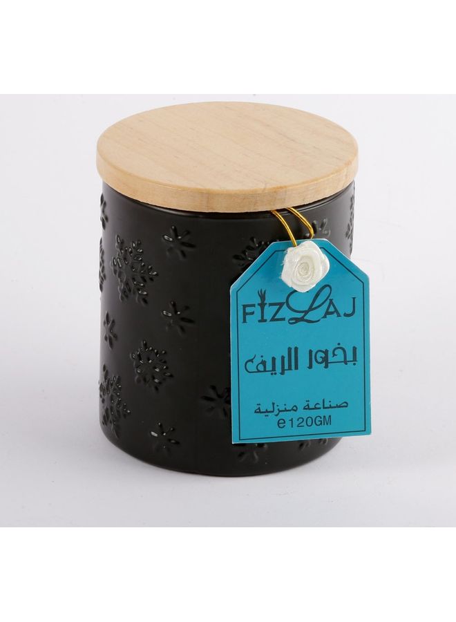 Bakhoor Al Reef Solid Perfume Black 120grams