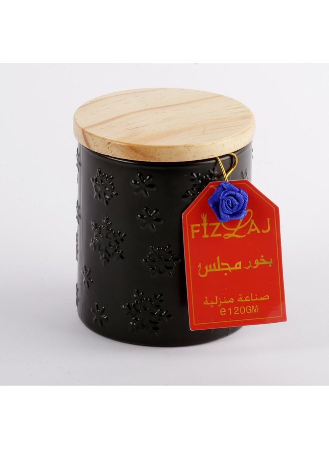 Bakhoor Majlis Solid Perfume Black 120grams