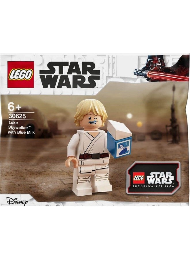 Lego 30625 Star Wars Luke Skywalker With Plastic Bag Blue