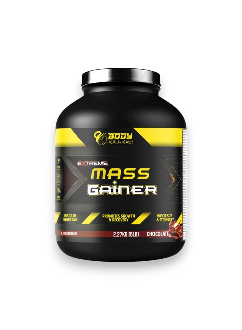 Extreme Mass Gainer Muscular Weight Gain Chocolate Flavour 5Lb