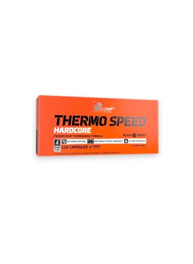 Thermo Speed Hardcore Progressive Thermogenic Formula 120 Capsules