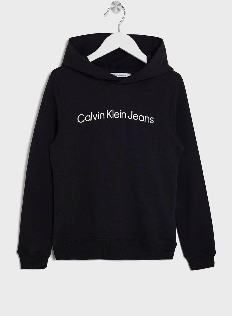 Youth Logo Hoodie