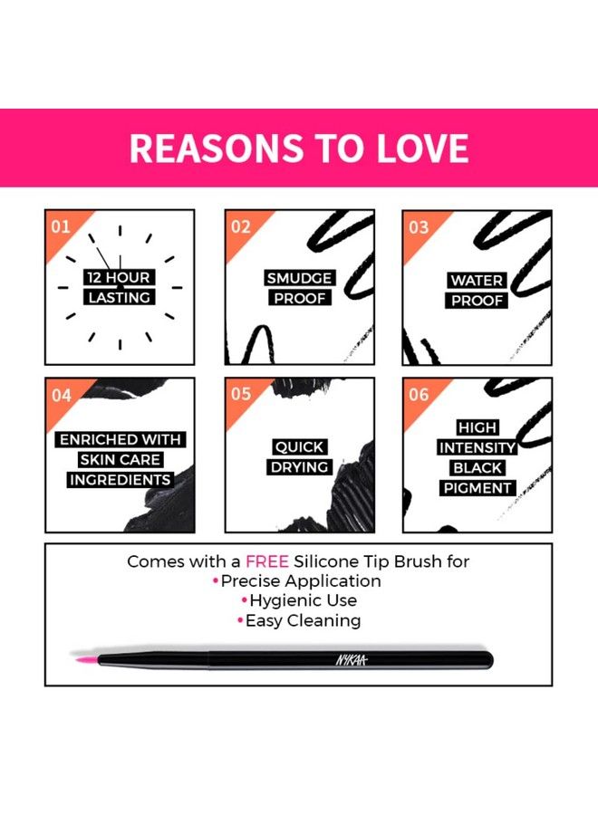 Black Magic Gel Eyeliner  Jet Black (3.5Gm)