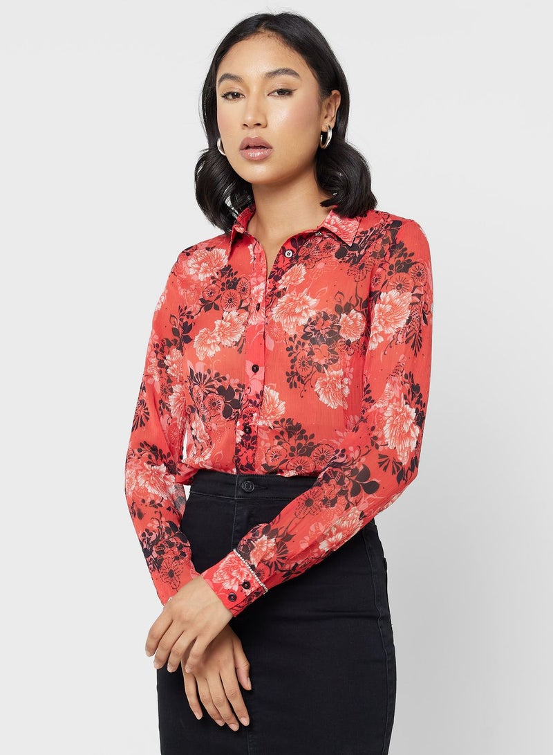 Floral Printed Top