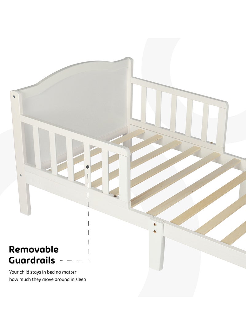 Wooden Toddler Bed 143x73x60 Cm 3 To 12 Years