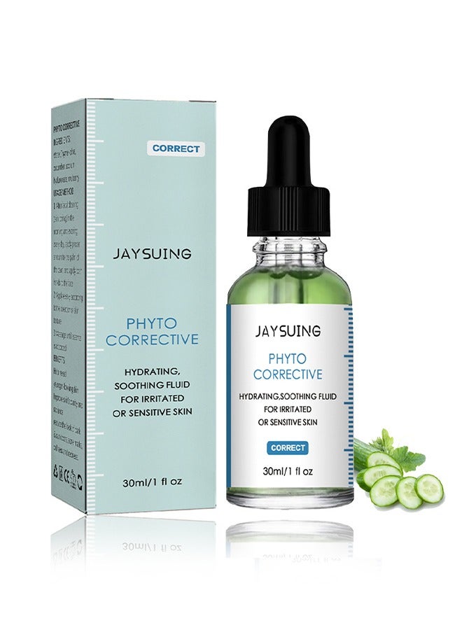 Hydratig Soothing Fluid For Irritated Or Sensitive Skin- Natural Ingredients Serums Face Moisturizer for Sensitive skin