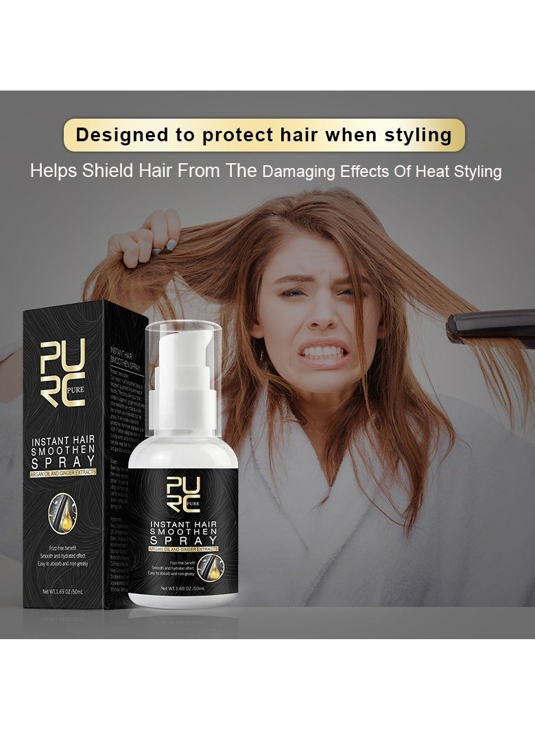 Instant Hair Smoothing Spray for Hair Damaged Repair Hair Scalp