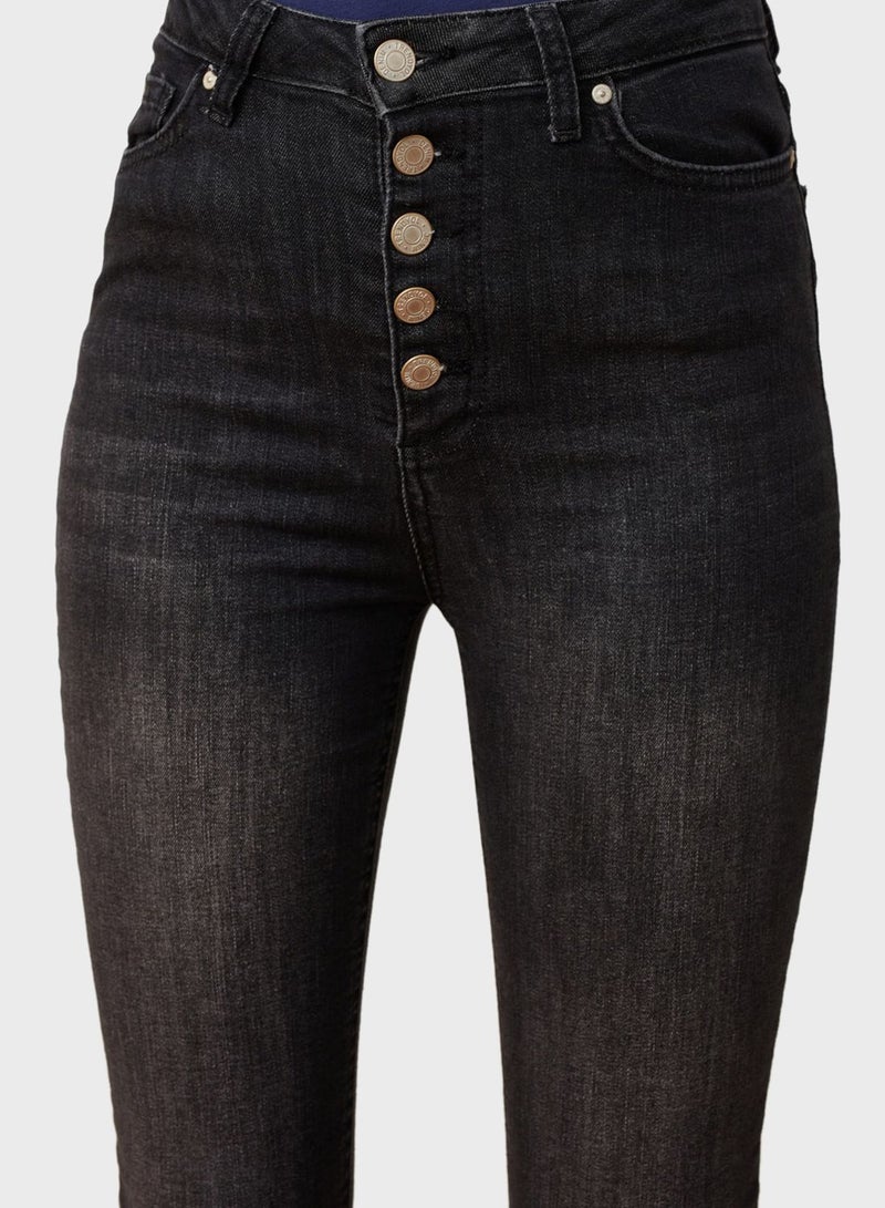 High Waist Skinny Jeans