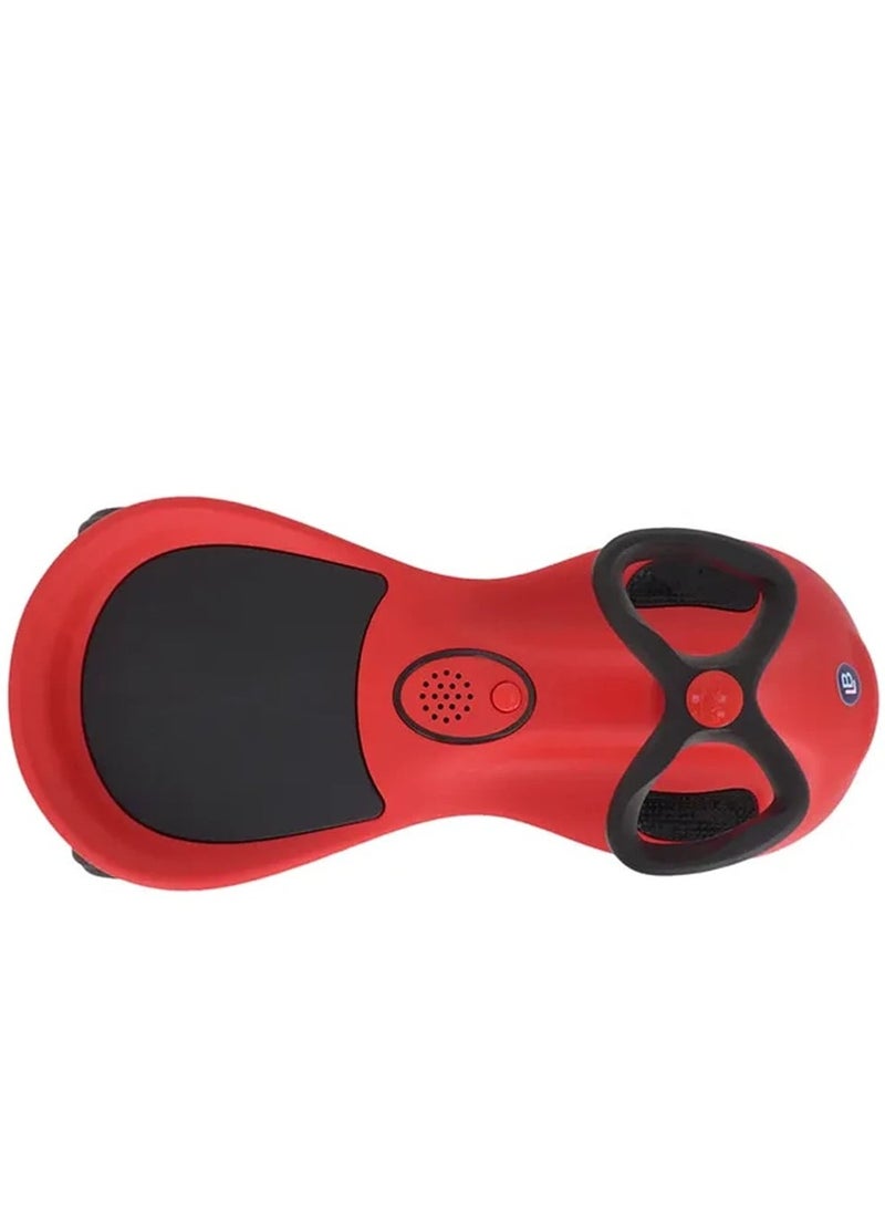 Kids Magic Swing Car With Music And Rollover Ride On Kids Toy Car-Red