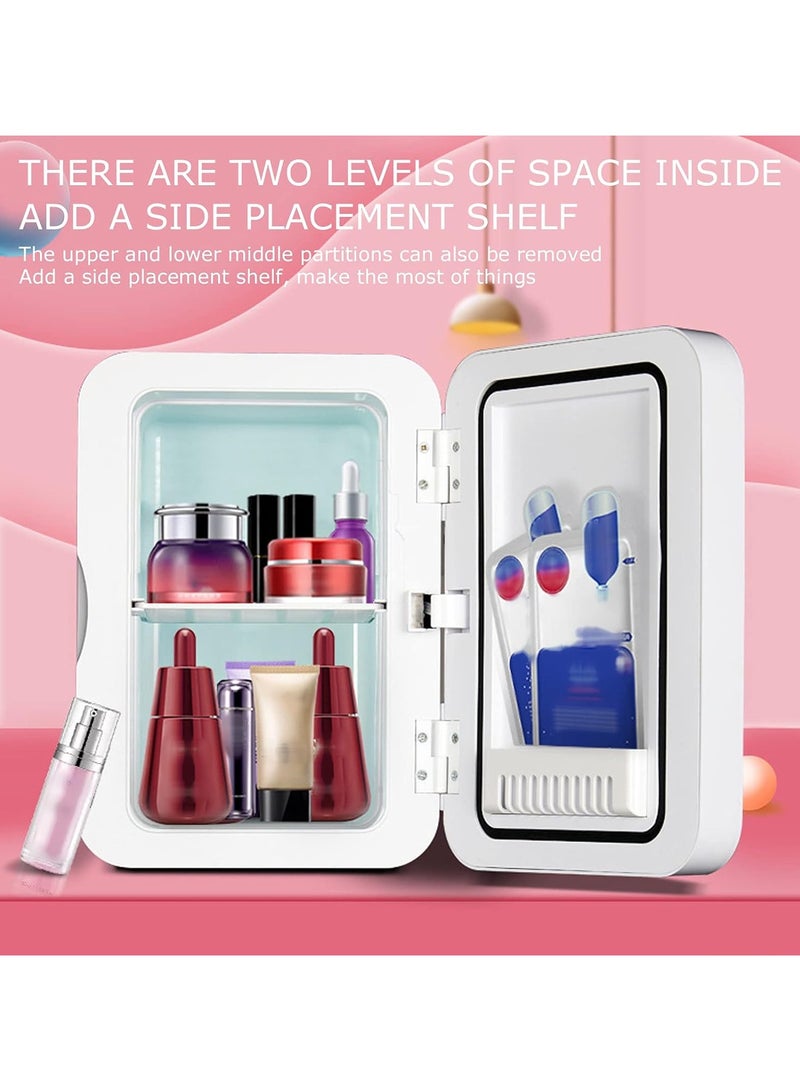 Mirrored Makeup Fridge 8L