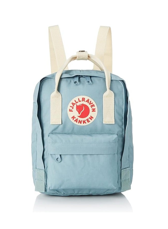 Fjallraven Unisex Mini Kånken Sports School Backpack (Sky Blue-light Oak)