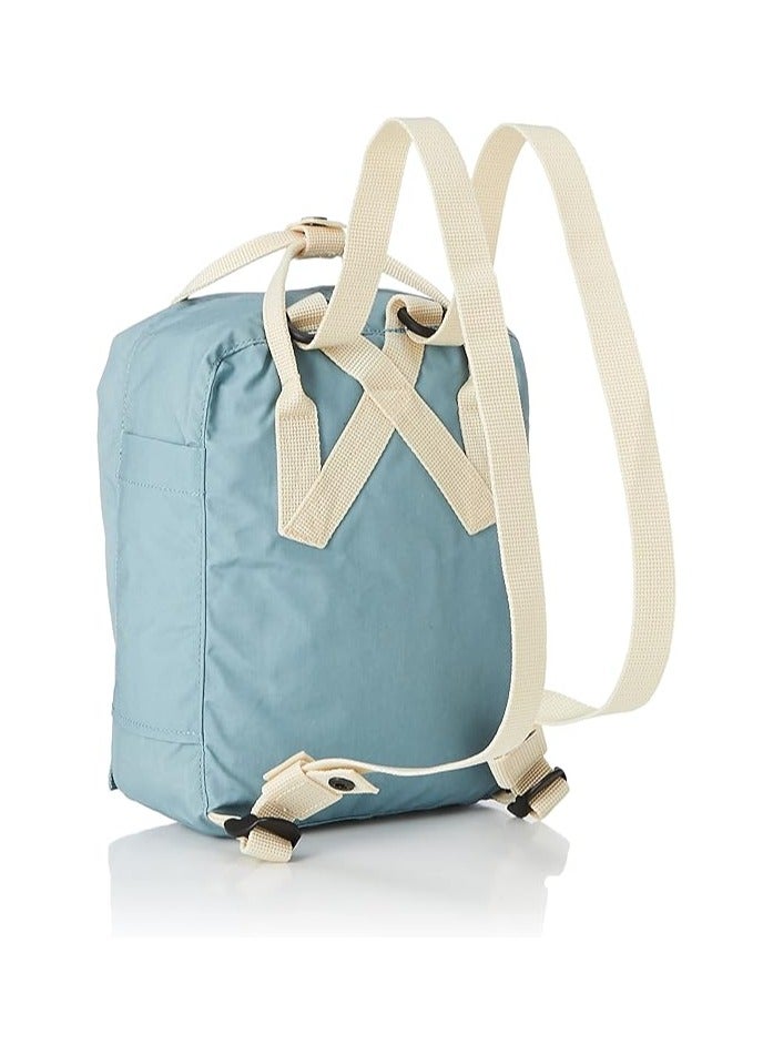 Fjallraven Unisex Mini Kånken Sports School Backpack (Sky Blue-light Oak)