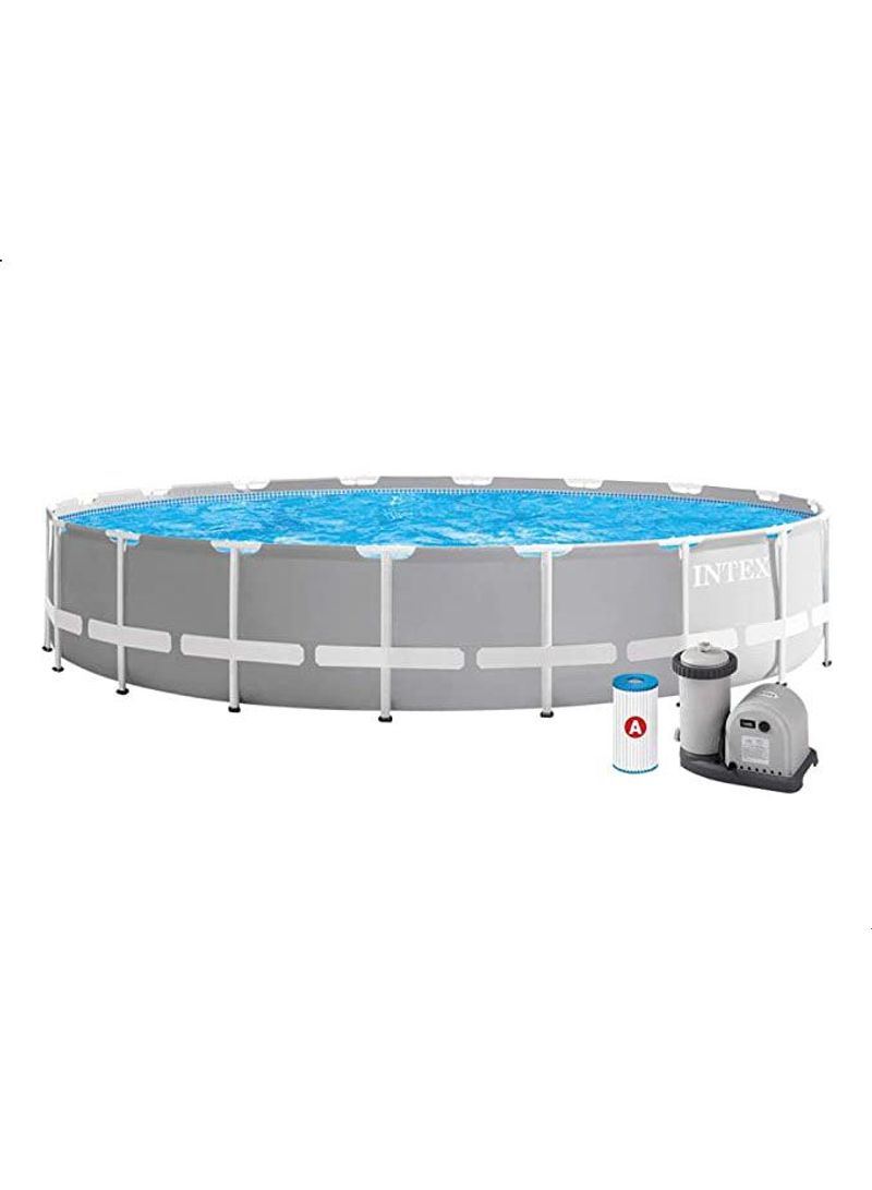 Prism Frame Round Swimming Pool 6941057414430 610x132cm