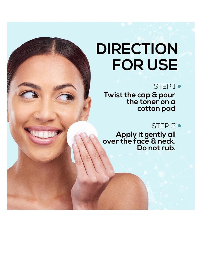 RENEE 3% Hyaluronic Acid Thick Face Toner for Intense Hydration and Glassy Luminous Radiant SkinReduces Fine Lines Contains Vitamin B5 and Cucumber Extract Soothes and Moisturizes Dewy Finish 135 Ml