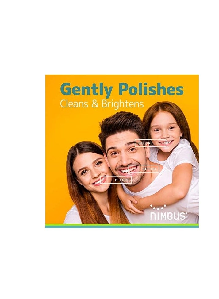 Nimbus Extra Soft Toothbrushes (Compact Size Head) Periodontist Design Tapered Bristles for Sensitive Teeth and Receding Gums, Individually Wrapped Plaque Remover Toothbrush (5 Pack, Colors May Vary)