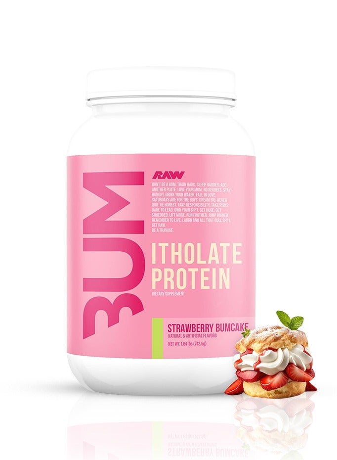 RAW Itholate Protein - Strawberry Cake, 800gr, 1.64 Lbs, 25 Servings