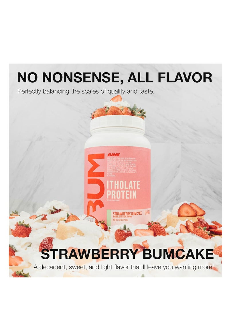 RAW Itholate Protein - Strawberry Cake, 800gr, 1.64 Lbs, 25 Servings
