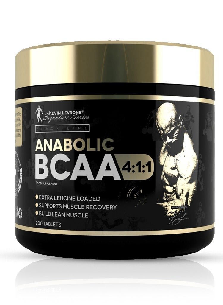 Kevin Levrone - Anabolic BCAA 4.1.1, 200 Tablets