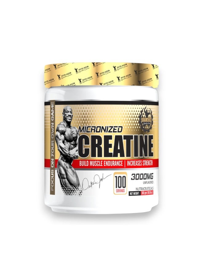 Micronized Creatine, 300gm, 100 Servings