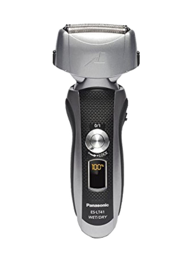 ES-LT41 Men's 3-Blade Arc 3 Wet And Dry Rechargeable Electric Shaver With Nanotech Blades Black/Grey