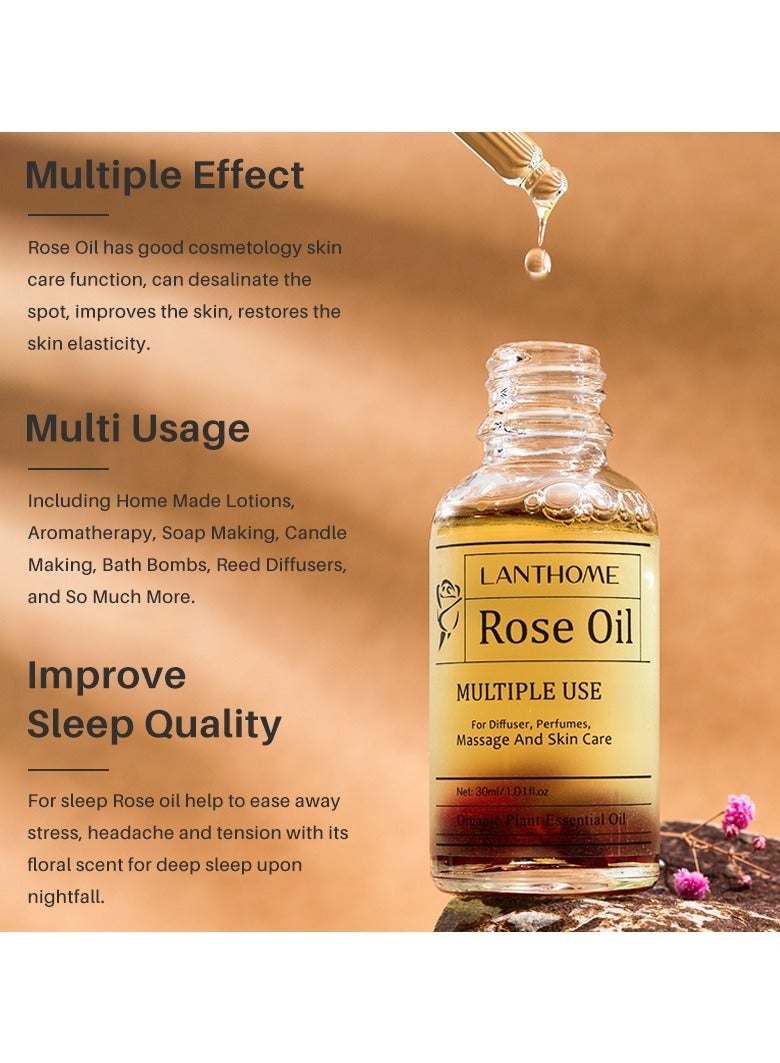 Rose Oil Skin Nourishing High Moisturizing Essential Oil