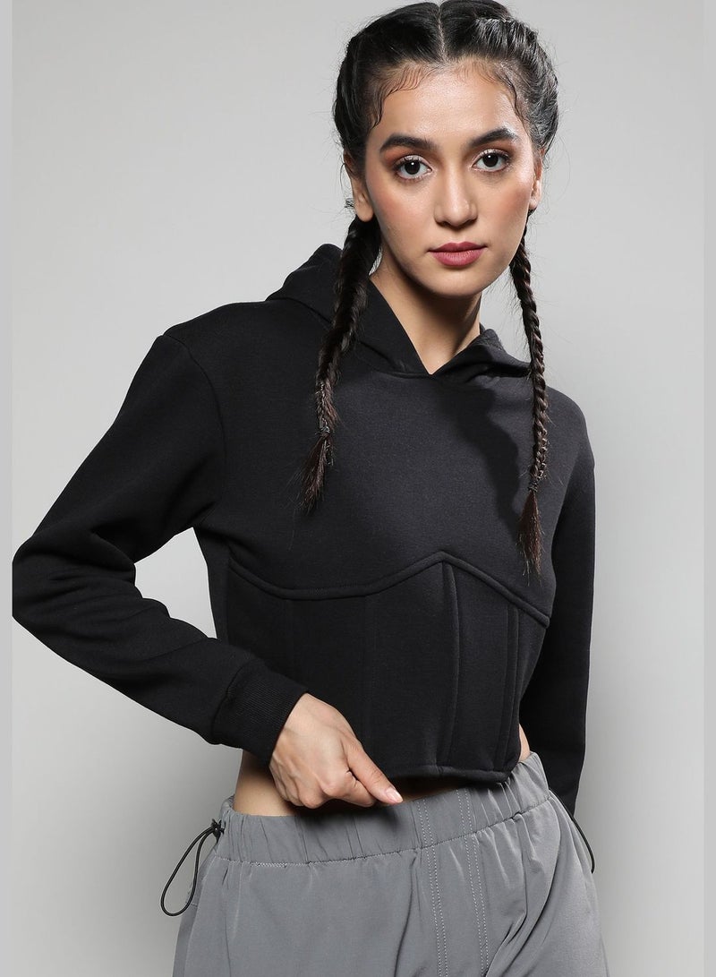 Crop hoodie