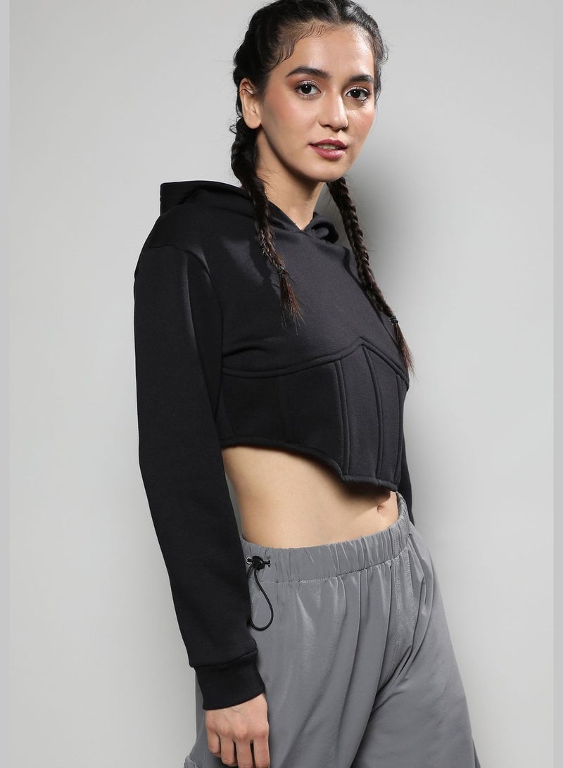 Crop hoodie