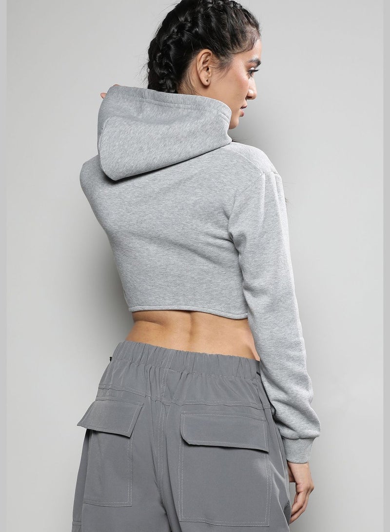 Crop hoodie