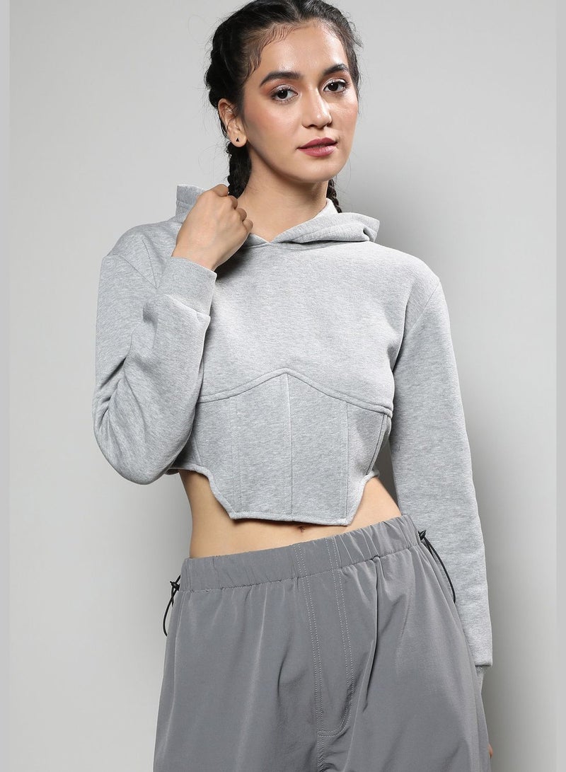 Crop hoodie