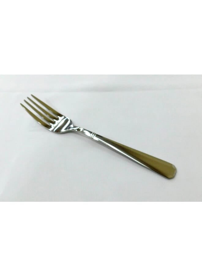 Stainless Steel Dessert Fork Silver