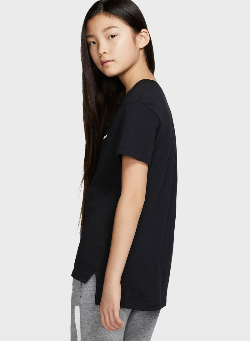 Youth Basic Futura Droptail  T-Shirt