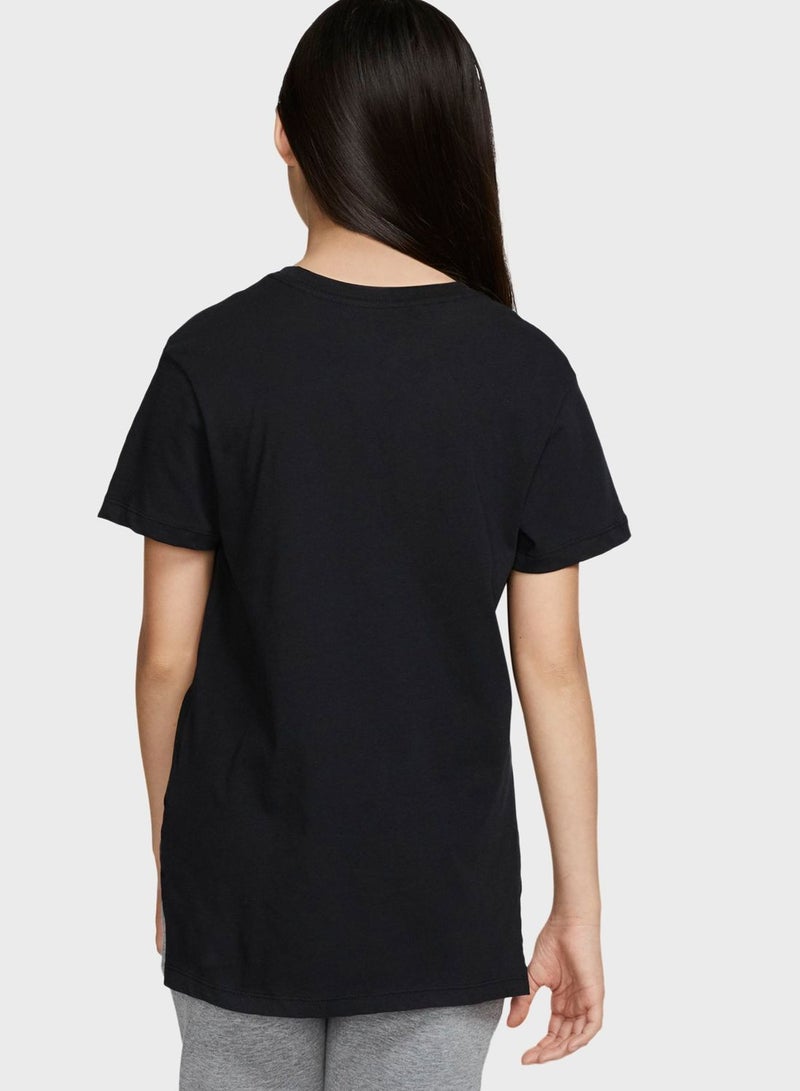 Youth Basic Futura Droptail  T-Shirt