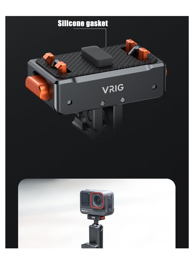 For Insta360 Ace Pro/Ace Magnetic Quick Release Adapter Tripod Adapter Mount with 1/4