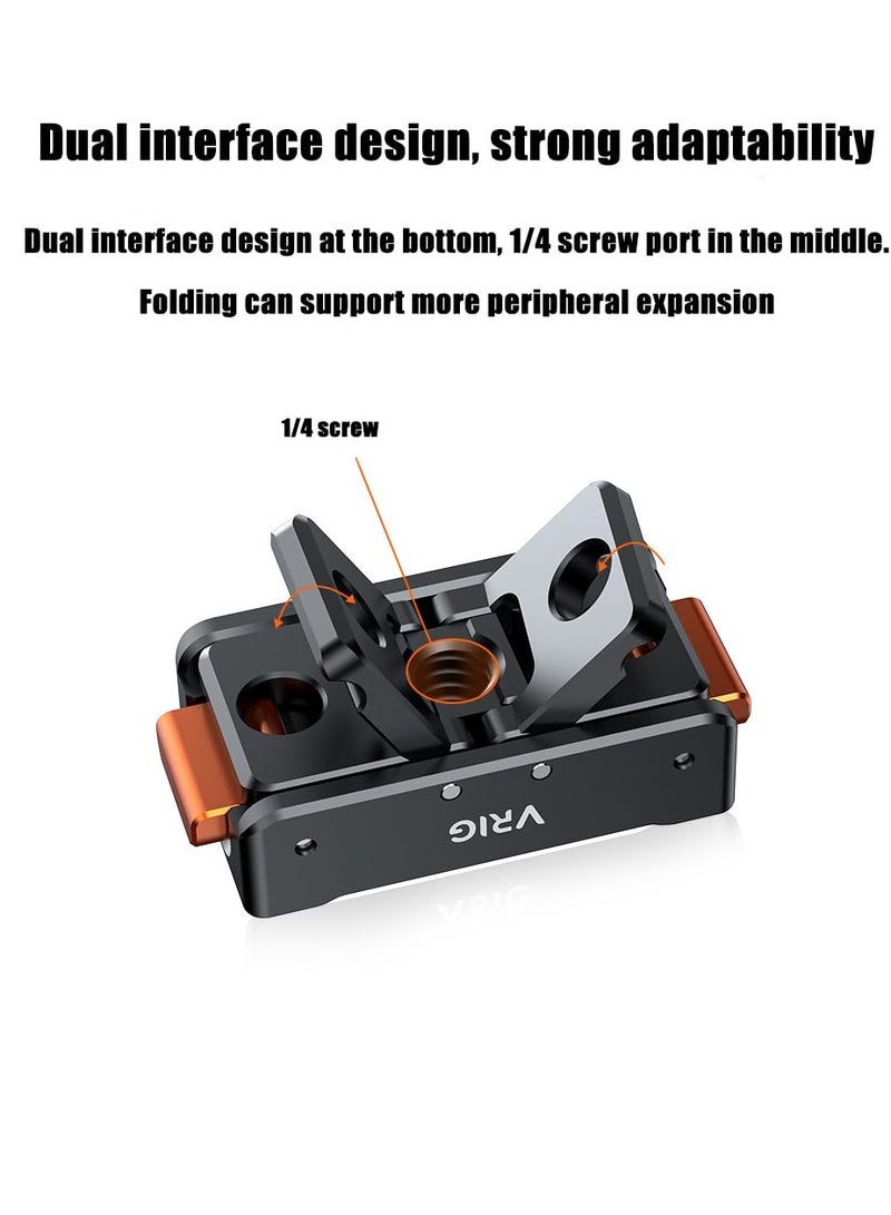 For Insta360 Ace Pro/Ace Magnetic Quick Release Adapter Tripod Adapter Mount with 1/4