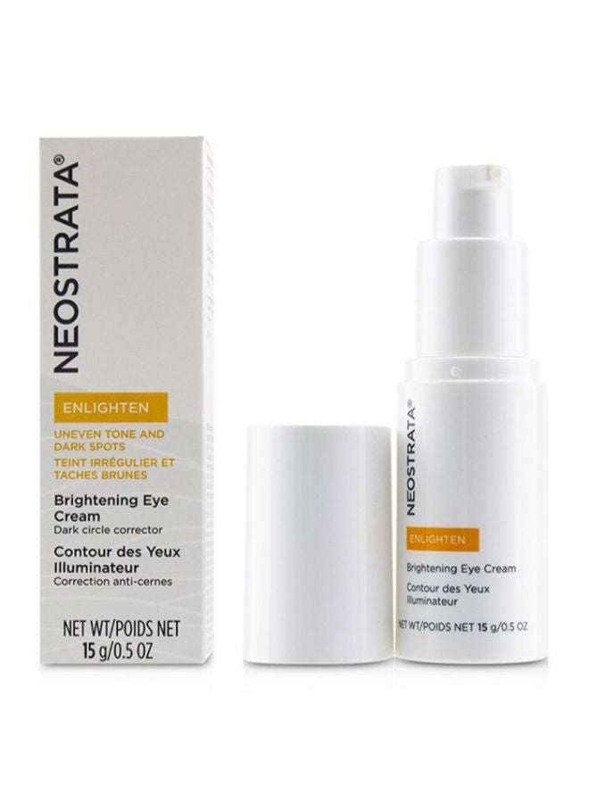 Enlighten Brightening Eye Cream For Dark Circles, Wrinkles and Puffiness