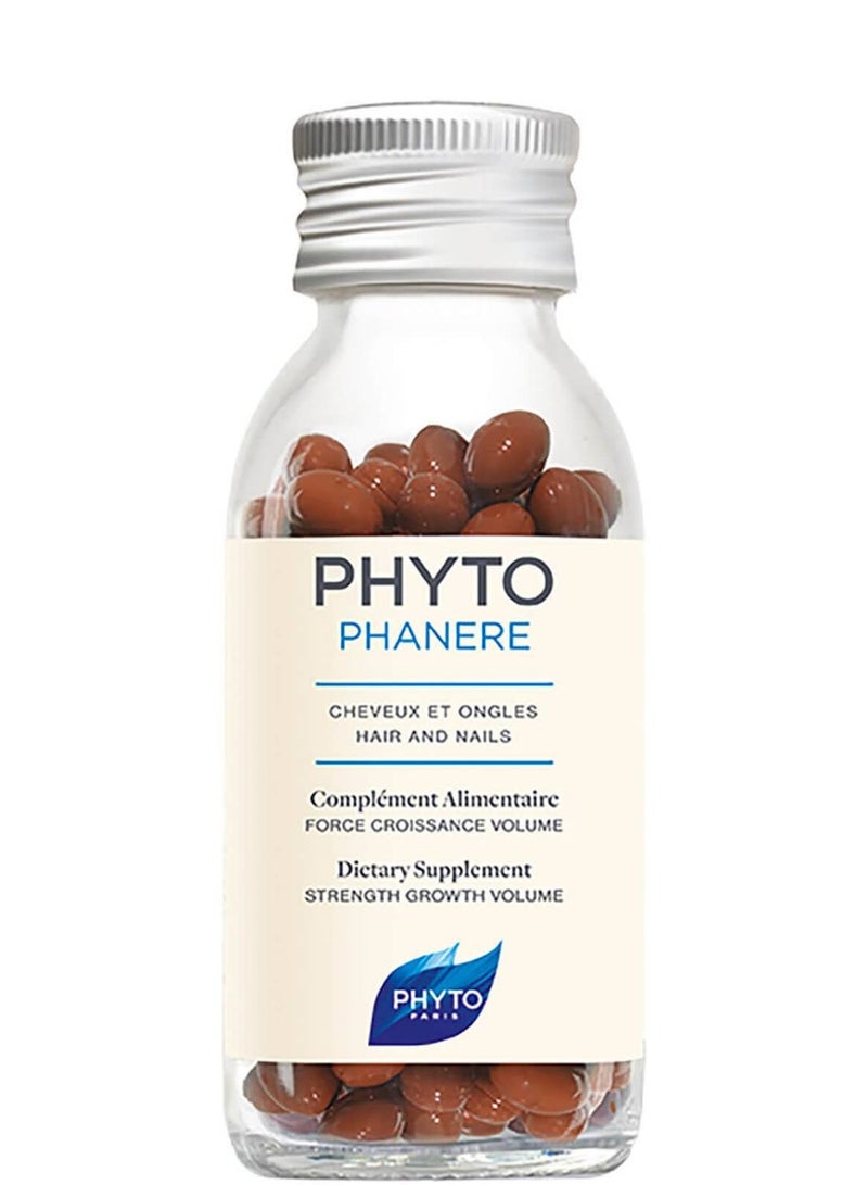 Phyto Hair Vitamins To Enhance Hair Shine and Strength - 120 Capsules