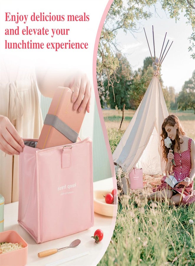 Lunch Bags for Women Men, Reusable Insulated Leakproof Lunch Box Tote Bag for Kids Girls Boys, Thermal Leak-Proof Cooler Bag for Work School Picnic Travel