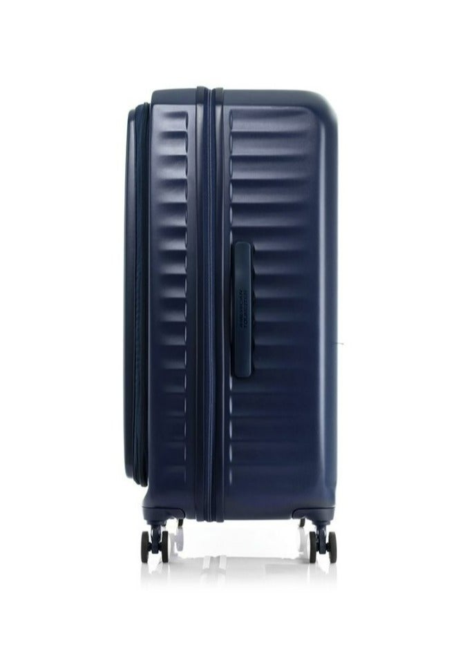 American Tourister Frontec Spinner Luggage Trolley Navy