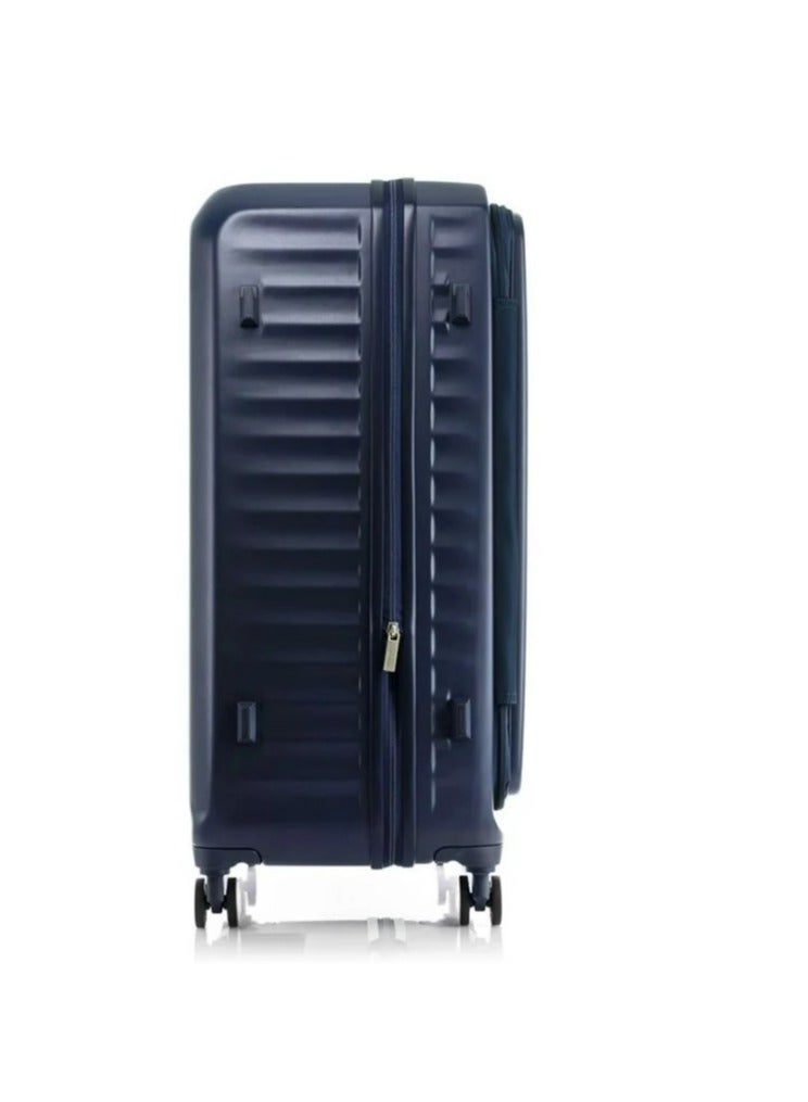 American Tourister Frontec Spinner Luggage Trolley Navy