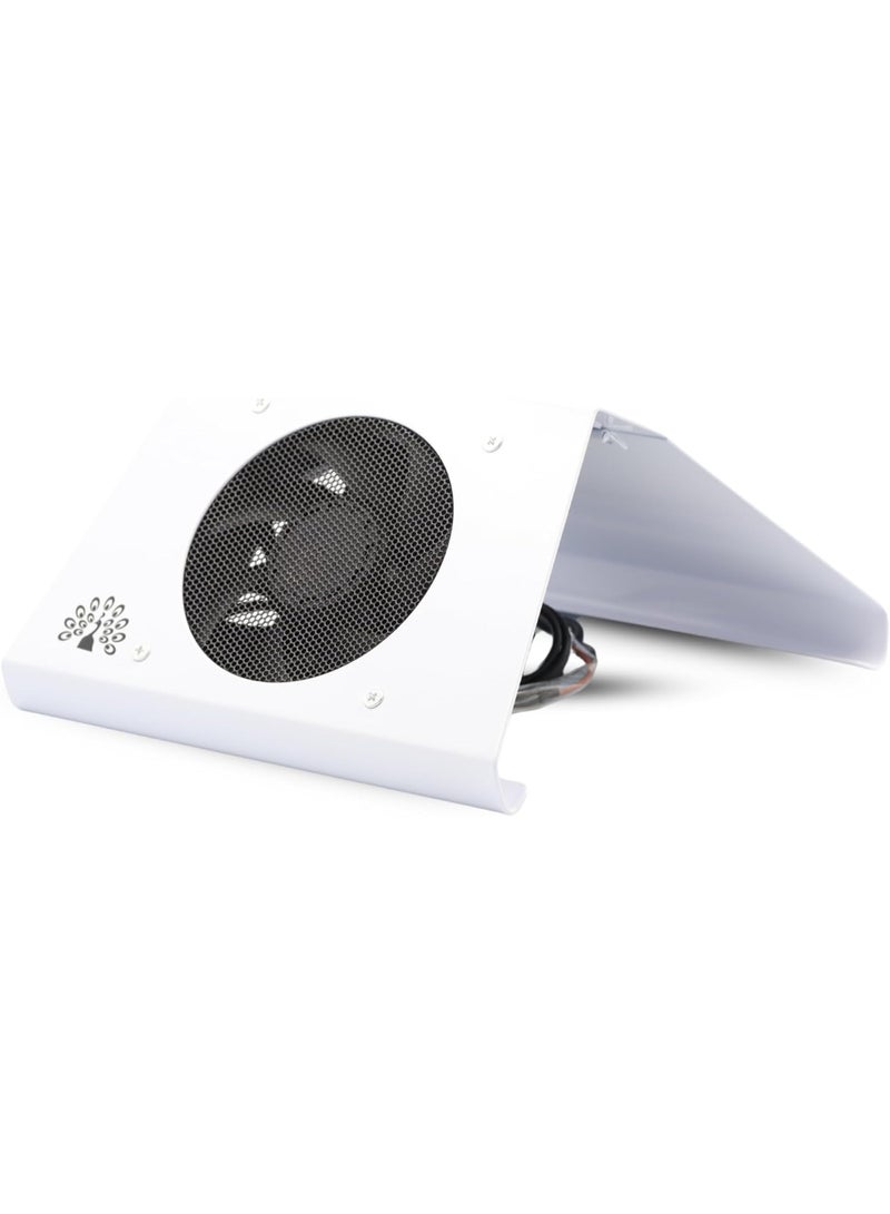Nail Dust Extractor/Vacuum/Collector - Salon-Grade Suction, Portable And Compact, Ideal (Foldable 100W)