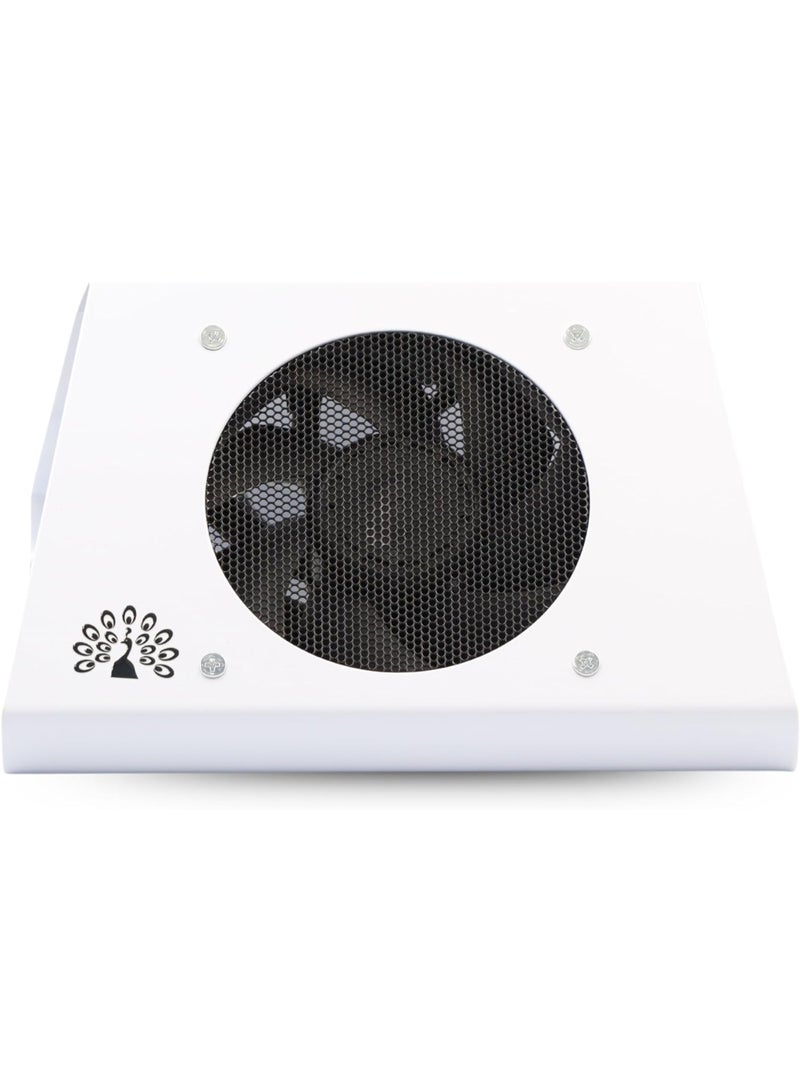 Nail Dust Extractor/Vacuum/Collector - Salon-Grade Suction, Portable And Compact, Ideal (Foldable 100W)