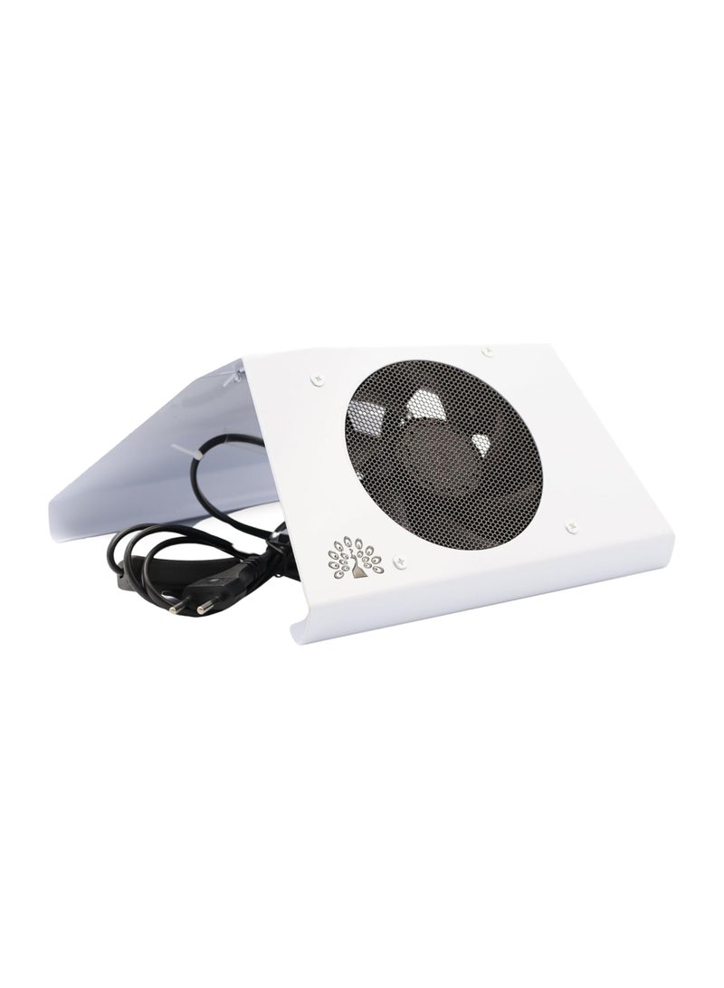 Nail Dust Extractor/Vacuum/Collector - Salon-Grade Suction, Portable And Compact, Ideal (Foldable 100W)