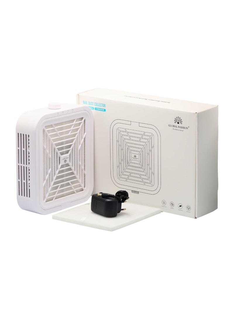Global Fashion Turbine Brushless Nail Dust Collector Super Suction, Low Noise, Energy Saving (CE & RoHS) | GF007