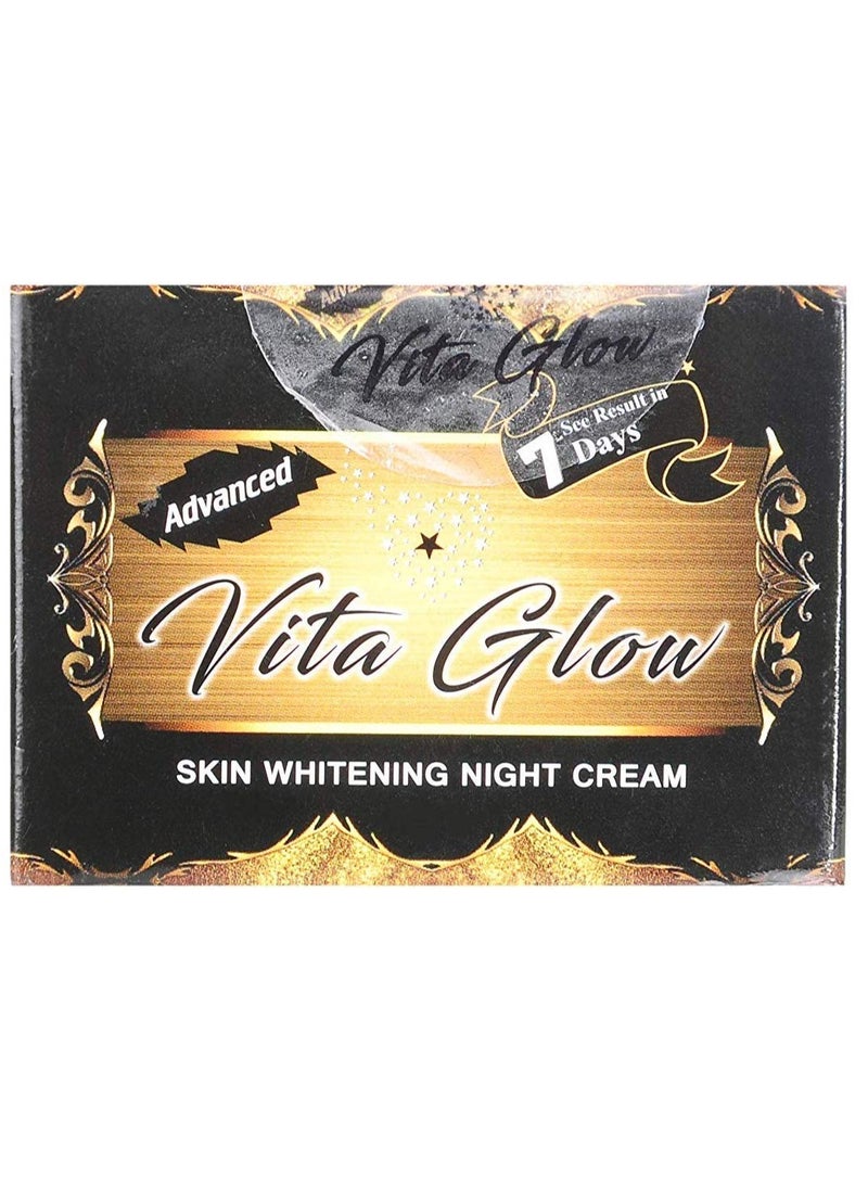 Vita Glow Advanced Night Cream For Skin Whitening - 30 Gm