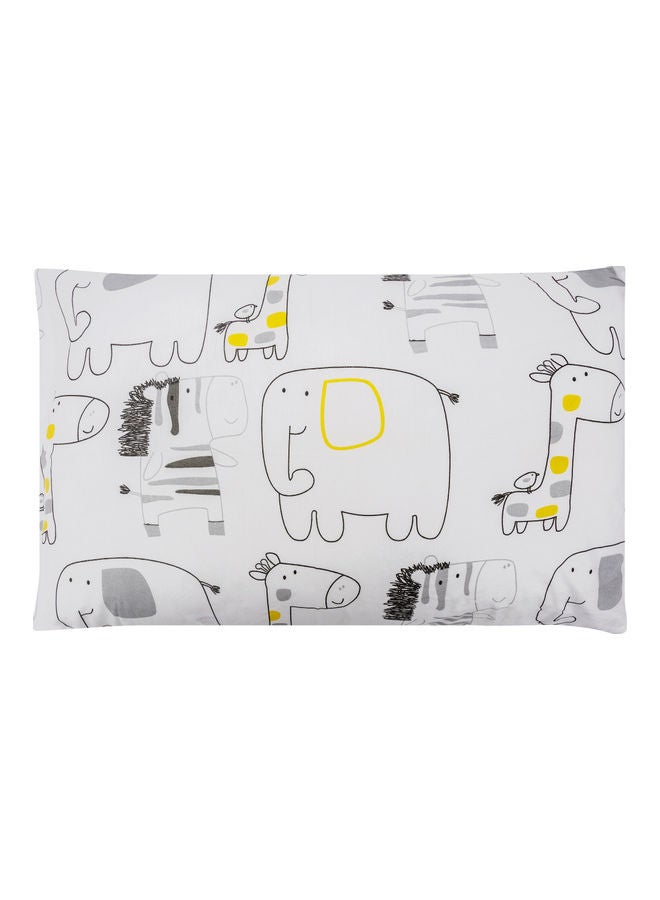 Safari Friends Toddler Bedding Set - Grey