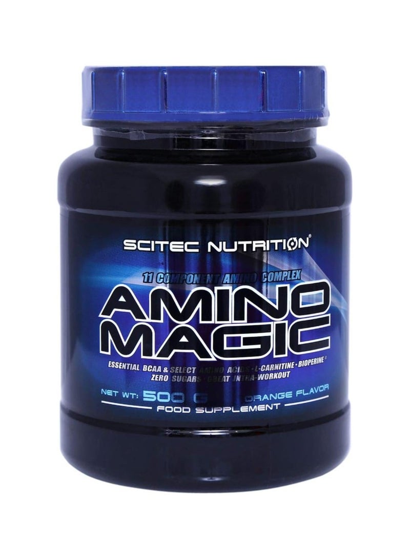 Scitec Nutrition Amino Magic Orange Flavored, 500 grams