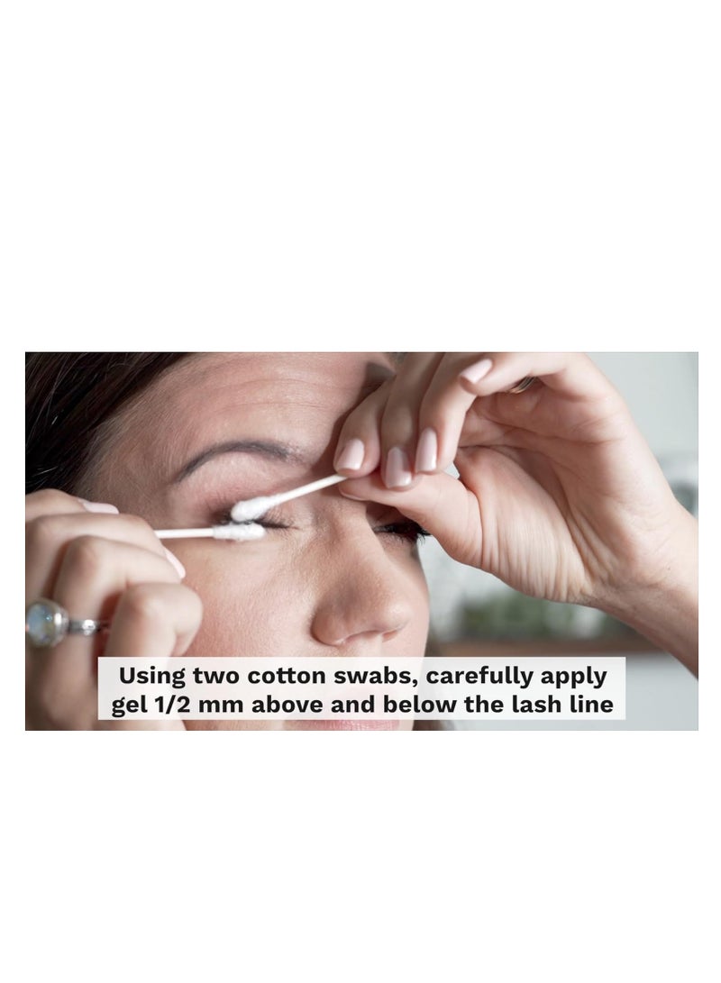 Sensitive Lash Remover for Lash Extensions - Clear Eyelash Extension Remover Gel - Fast-Acting Lash Extension Remover, Efficient Lash Glue Remover 15 ml - Existing Beauty Lashes