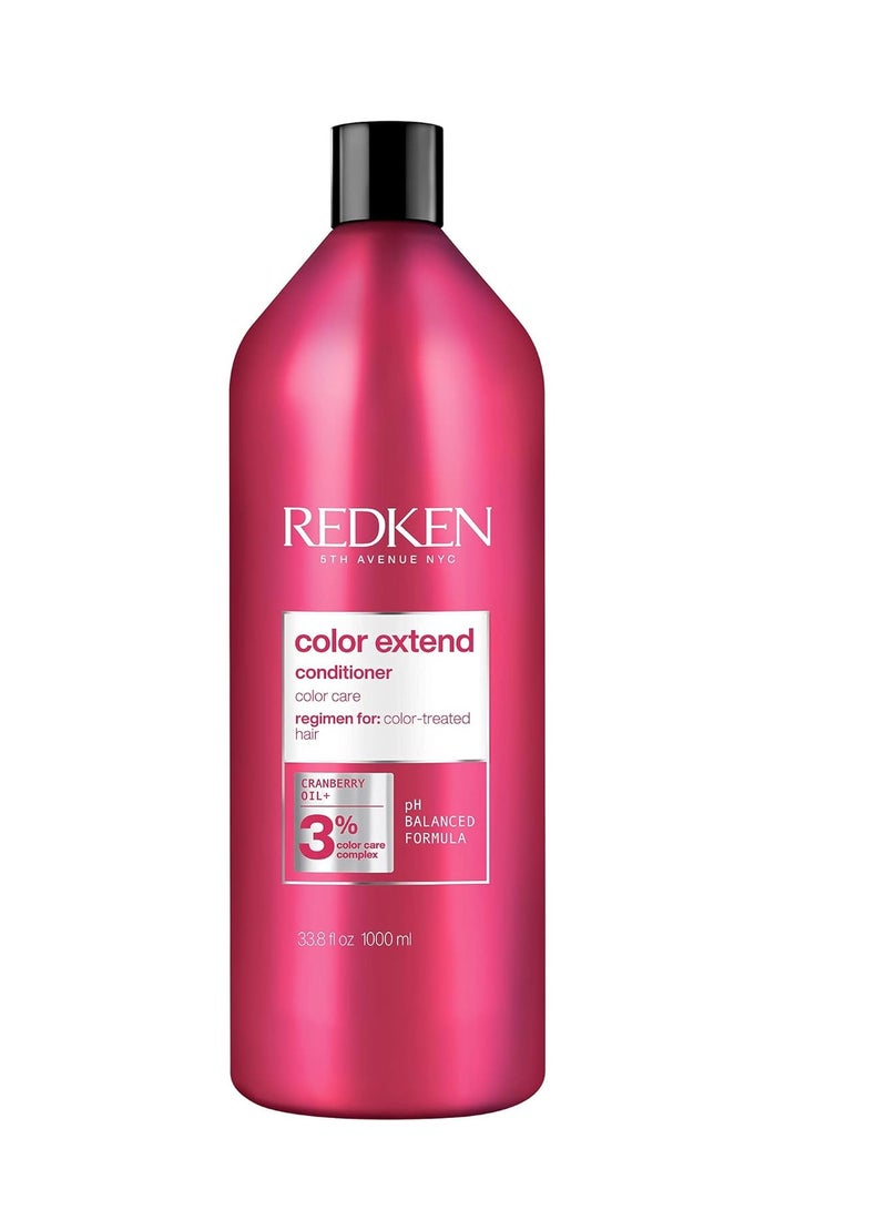 Redken Color Extend Conditioner | For Color-Treated Hair | Detangles & Smooths Hair While Protecting Color From Fading