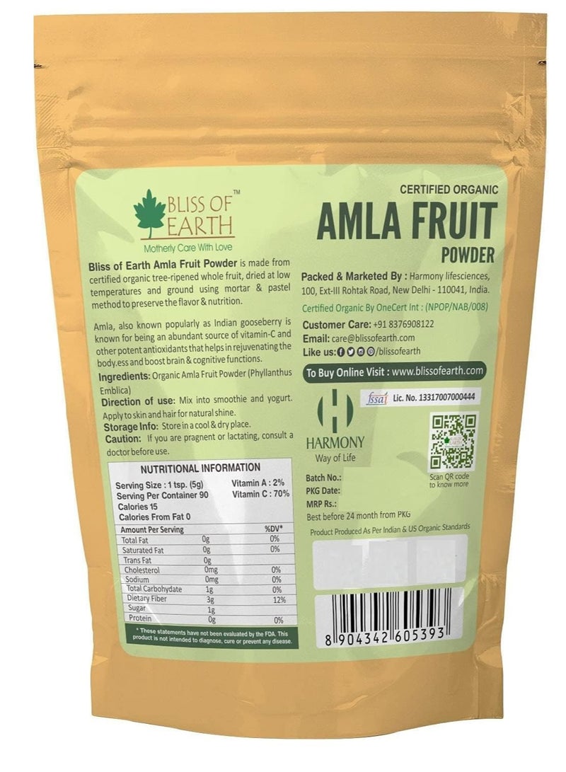 100% Pure Natural AMLA Powder 453GM Indian Gooseberry Great For Hair Conditioning and Hair Coloring Mixture Natural Vitamin C and Antioxidants Pack of 3